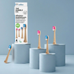 The Humble Co. Бамбукови глави за електрическа четка Philips Sonicare 4бр. - Мека 