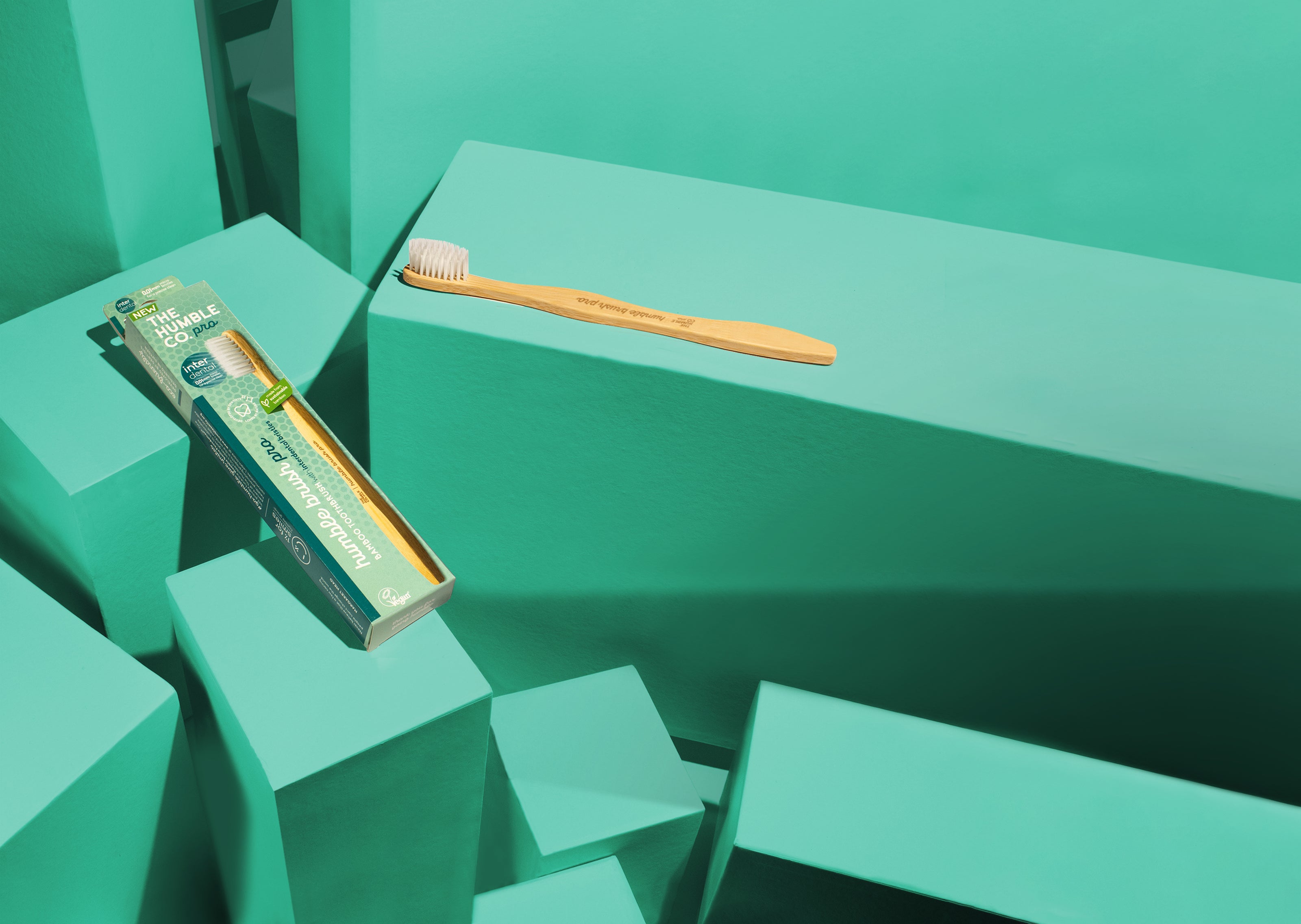 The Humble Co. Interdental PRO Бамбукова четка за зъби - Soft