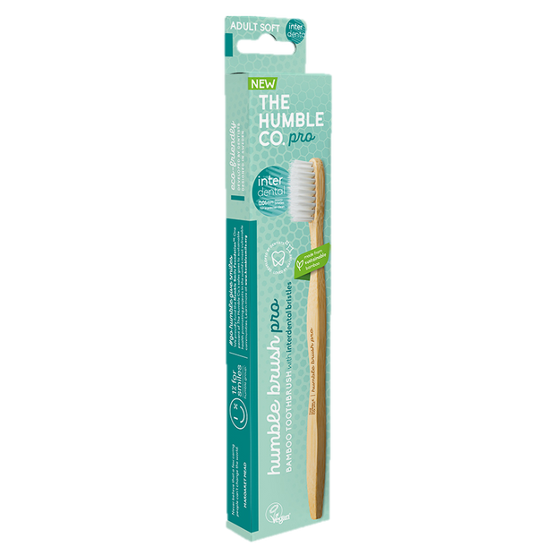 The Humble Co. Interdental PRO Бамбукова четка за зъби - Soft