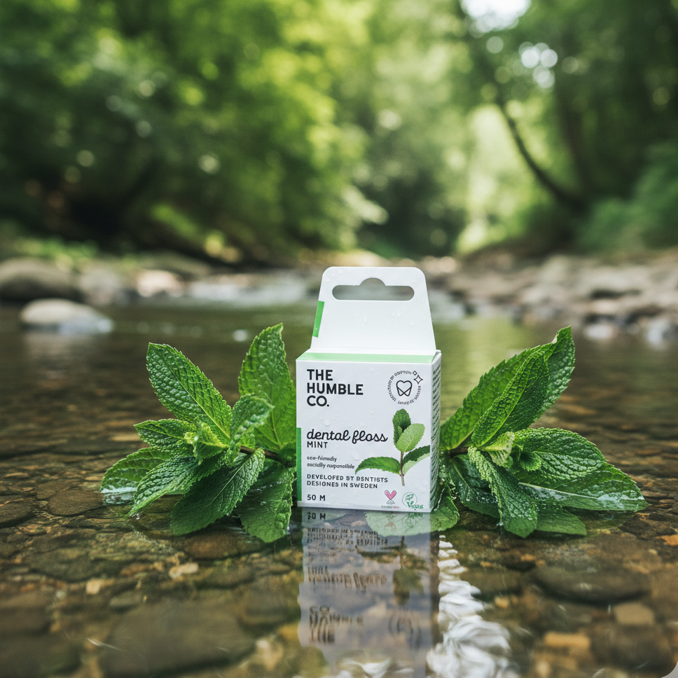 The Humble Co. Конец за зъби 50м - Мента 