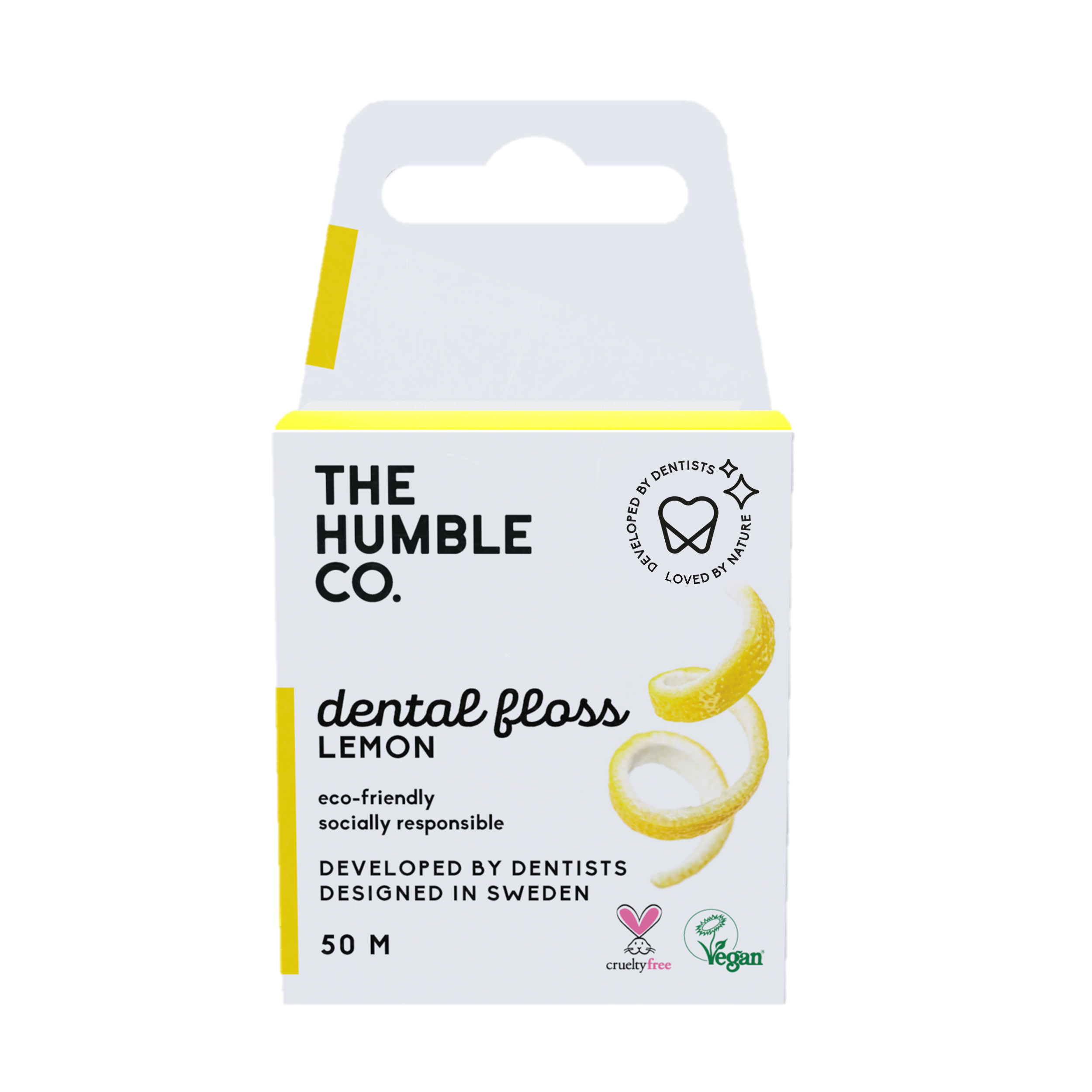 The Humble Co. Конец за зъби 50м - Лимон