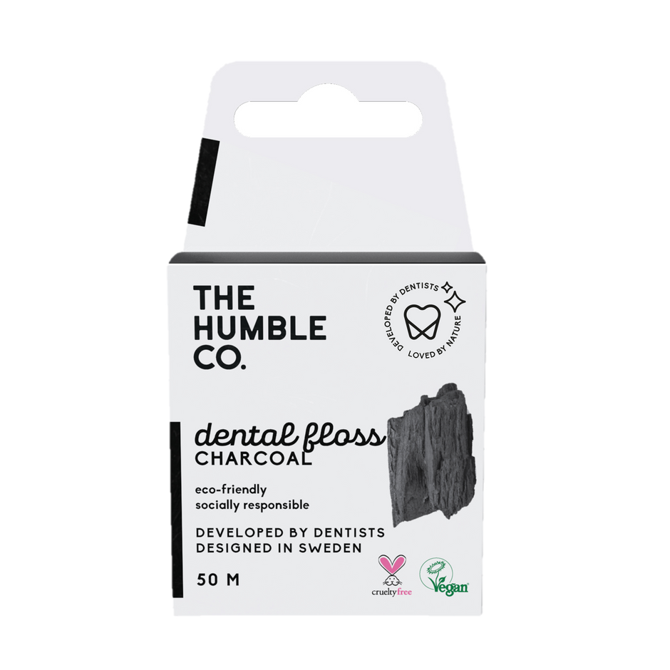 The Humble Co. Конец за зъби 50м - Активен Въглен 