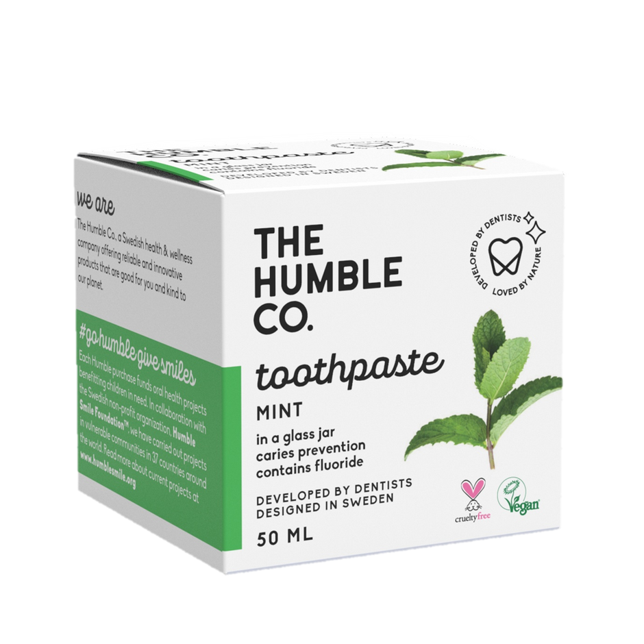 The Humble Co. Паста за зъби в буркан 50ml - Мента