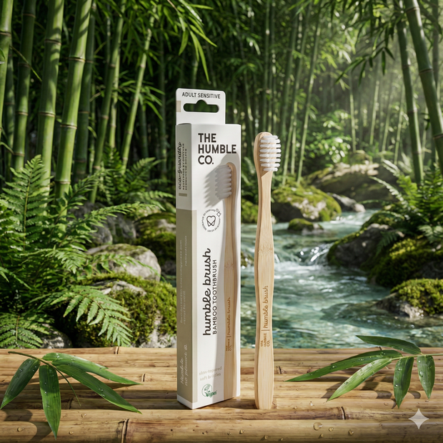 The Humble Co. Бамбукова четка за зъби - Sensitive