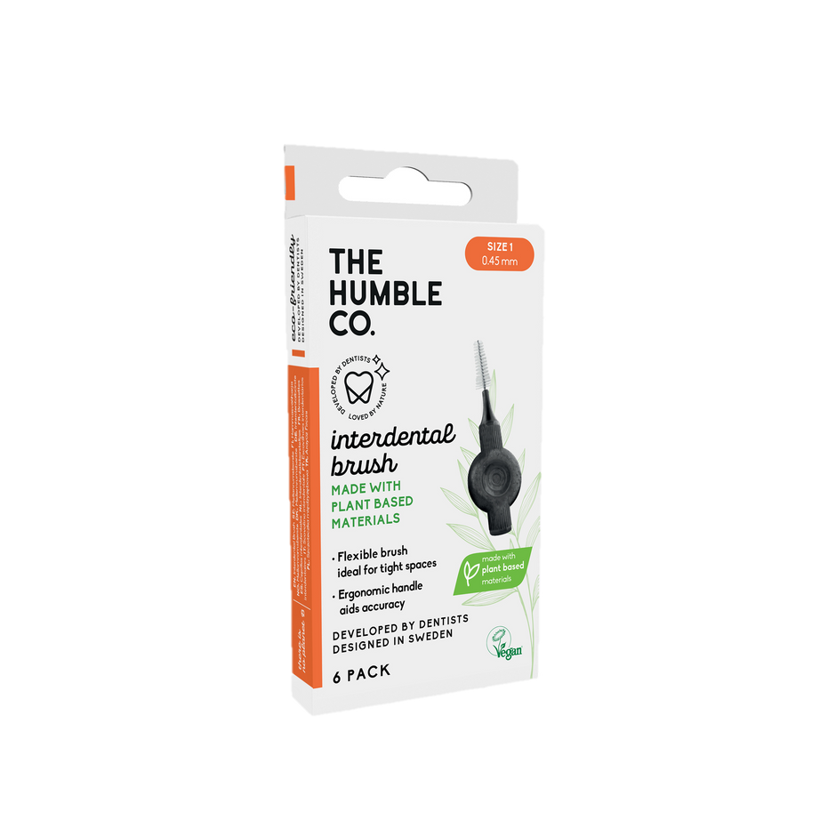 The Humble Co. Интердентални четки на растителна основа за зъби 6бр.