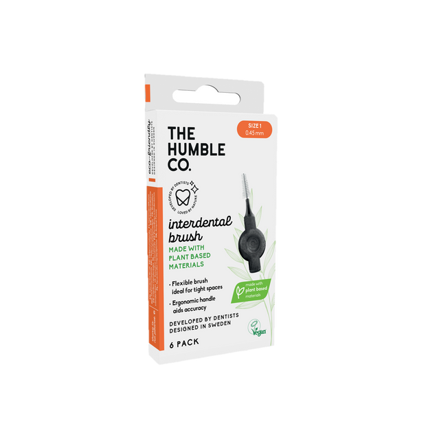 The Humble Co. Интердентални четки на растителна основа за зъби 6бр. 