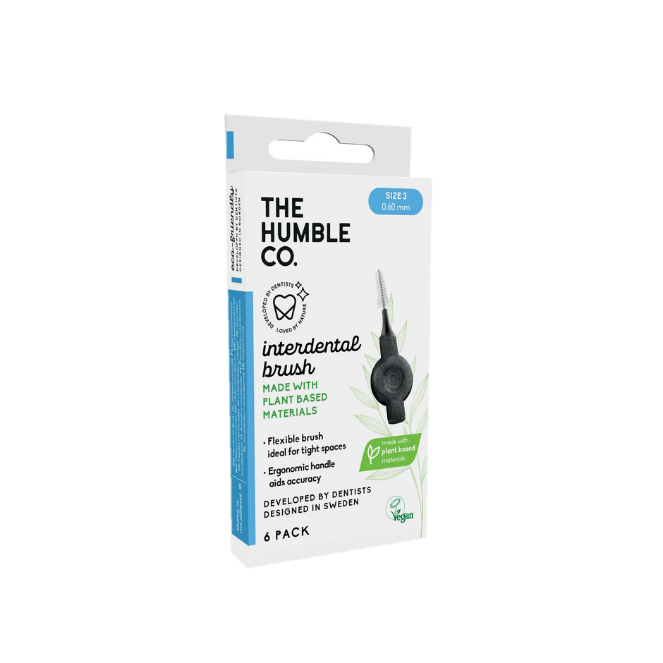 The Humble Co. Интердентални четки на растителна основа за зъби 6бр.