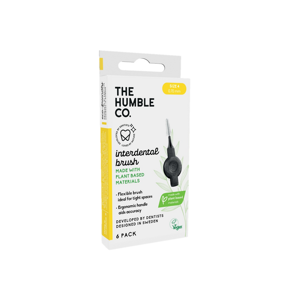 The Humble Co. Интердентални четки на растителна основа за зъби 6бр.