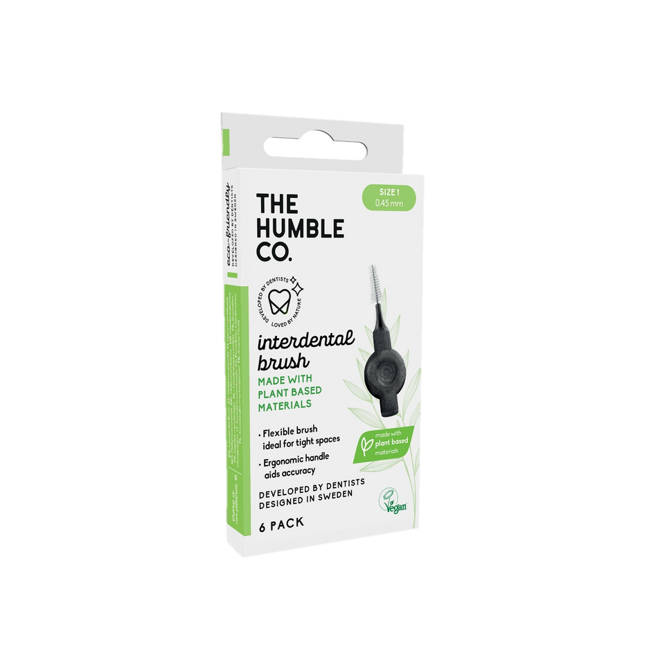 The Humble Co. Интердентални четки на растителна основа за зъби 6бр.