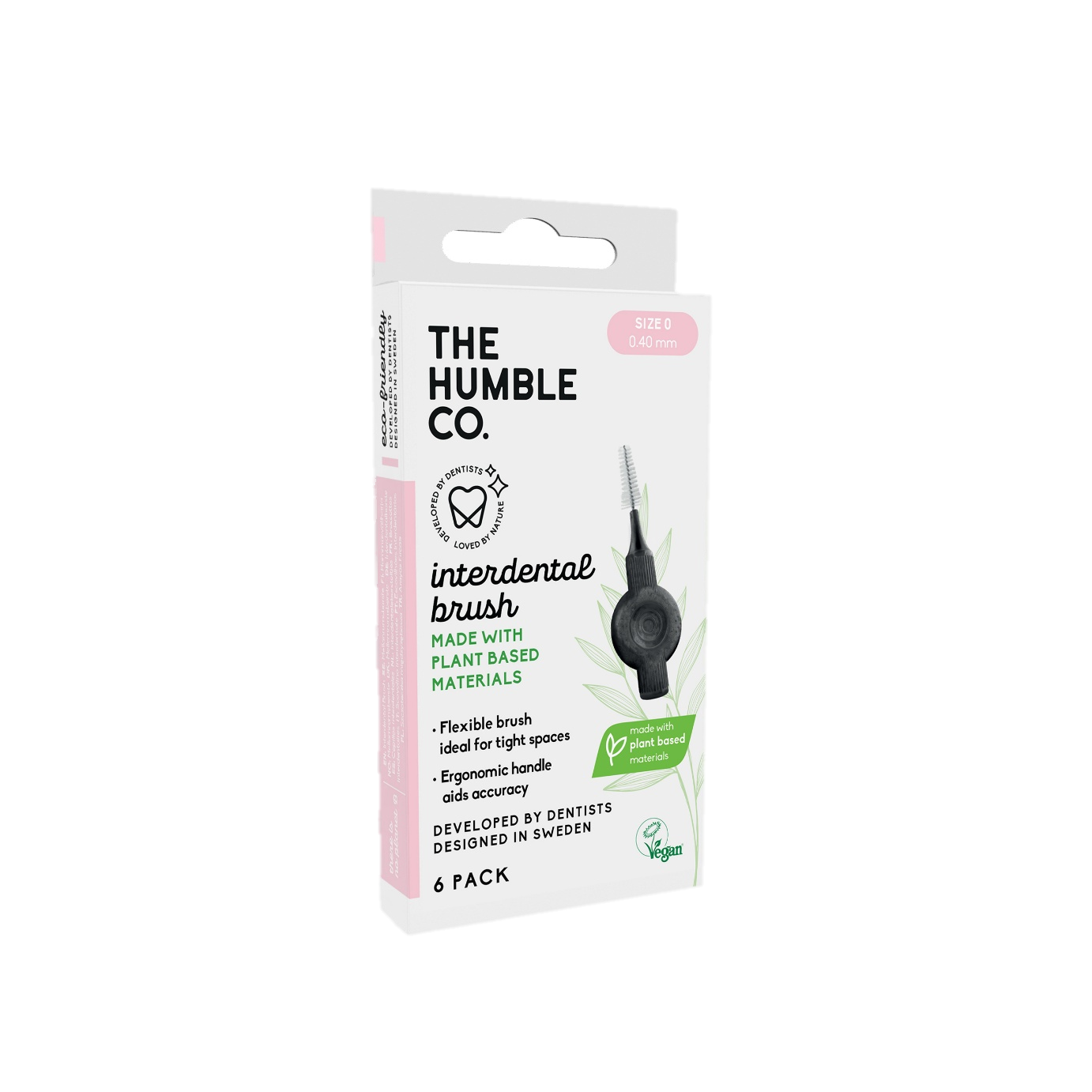 The Humble Co. Интердентални четки на растителна основа за зъби 6бр.