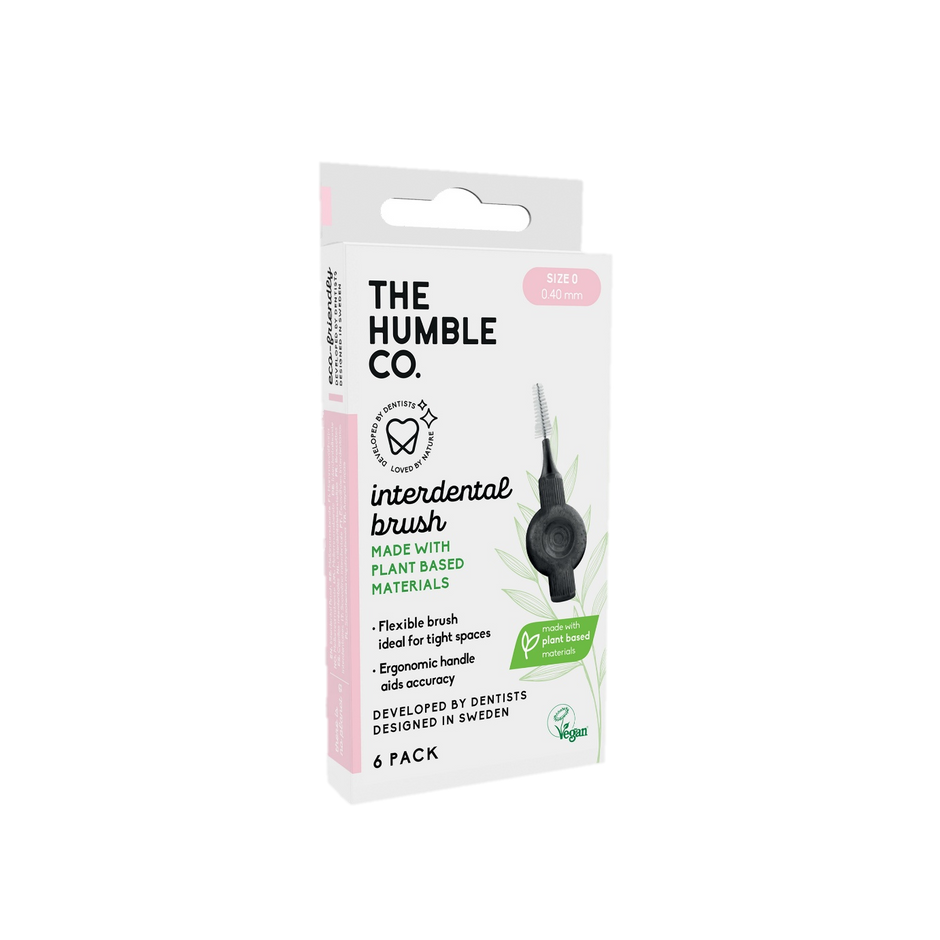 The Humble Co. Интердентални четки на растителна основа за зъби 6бр.