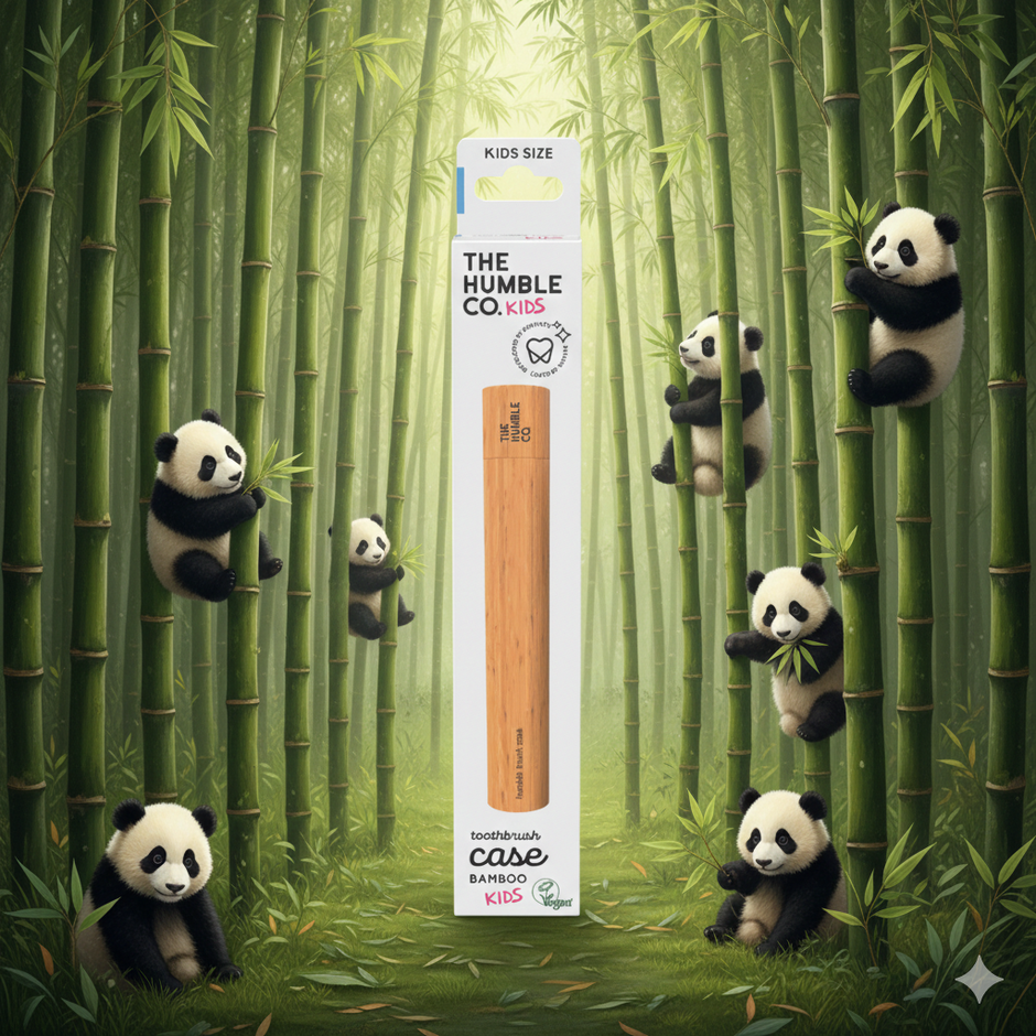The Humble Co. Детски Бамбуков калъф за четка