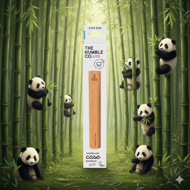 The Humble Co. Детски Бамбуков калъф за четка 