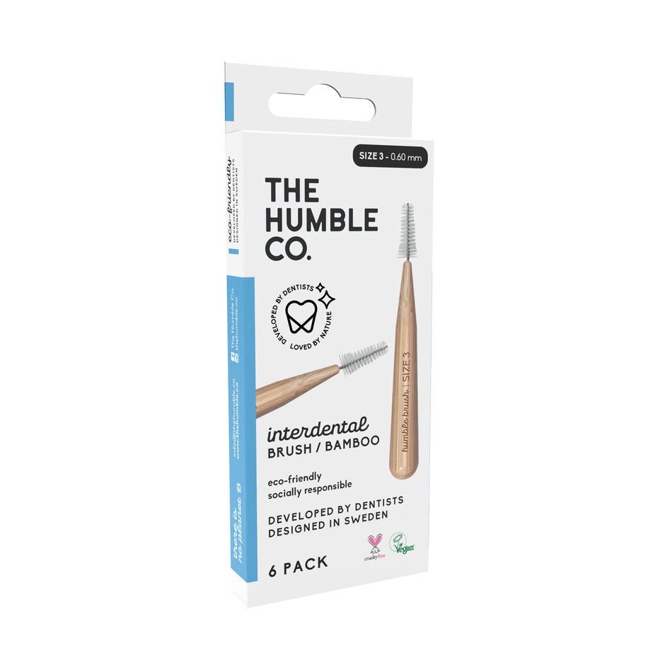 The Humble Co. Бамбукови Интердентални четки за зъби 6бр. 