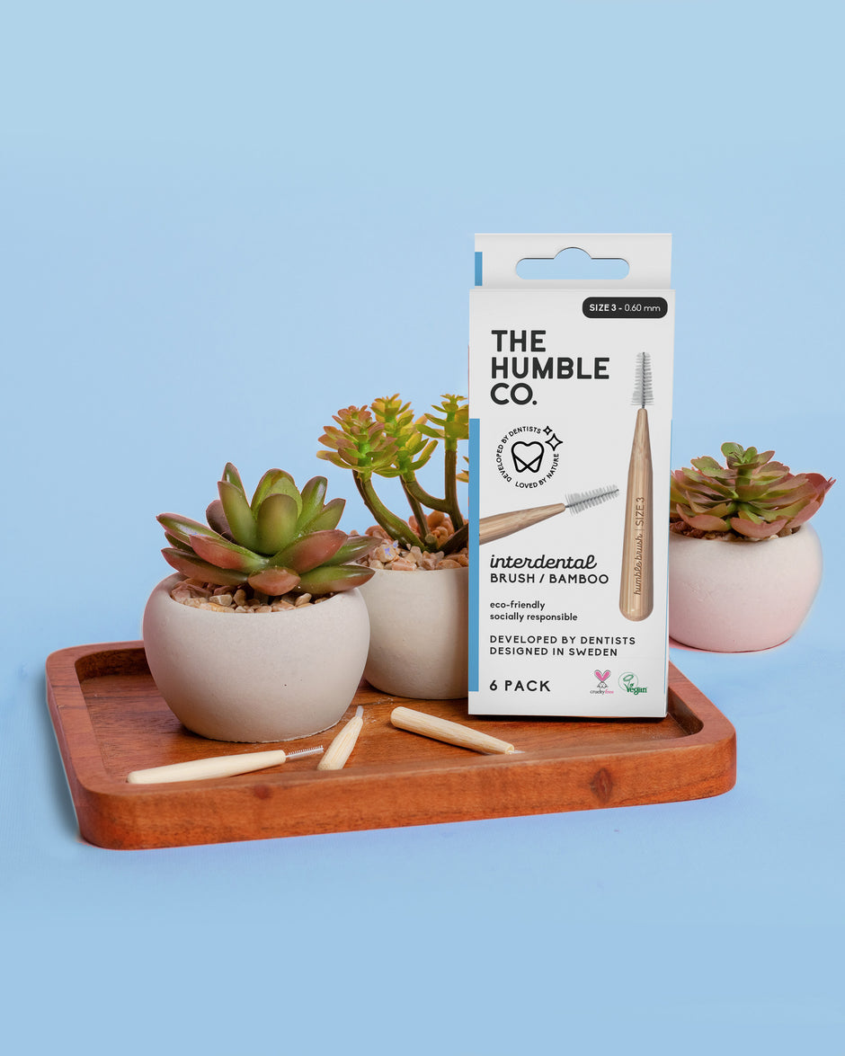 The Humble Co. Бамбукови Интердентални четки за зъби 6бр. 