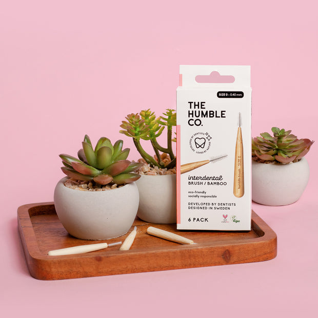 The Humble Co. Бамбукови Интердентални четки за зъби 6бр. 