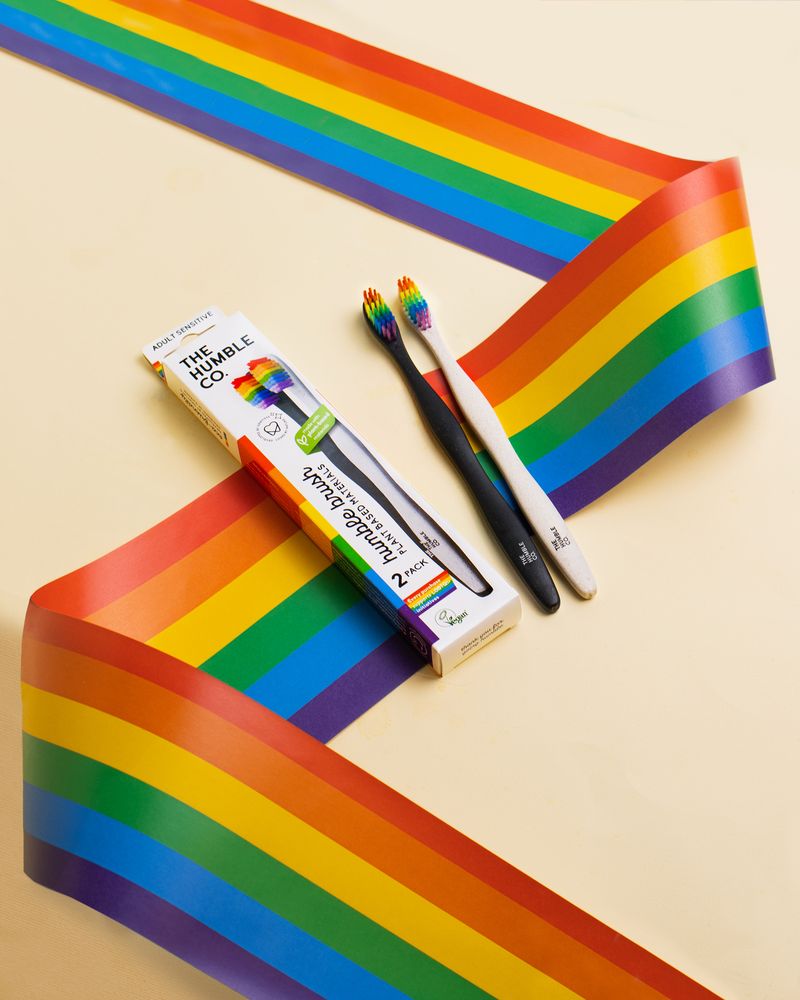 The Humble Co. Четки за зъби на растителна основа: Комплект от 2бр - Sensitive