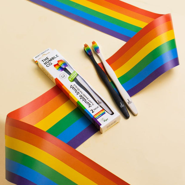 The Humble Co. Четки за зъби на растителна основа: Комплект от 2бр - Sensitive