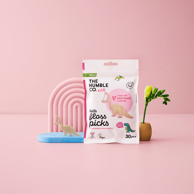 The Humble Co. Лъкчета за зъби за деца 30бр - Ягода